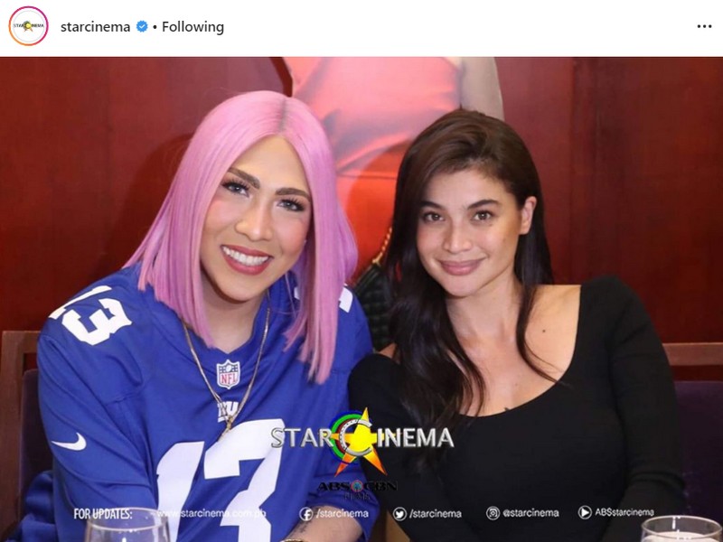 Anne Curtis skirt was lowered by vice ganda #annecurtis #viceganda