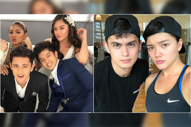 IN PHOTOS: Mga makukulit na bonding ni James Reid kasama ang kanyang ...