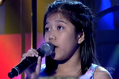 TNT KIDS: Metro Manila contender Franchesca Encinares sings Adele's ...