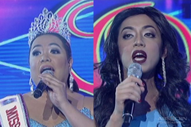 Miss Q & A: Maria Francine, hinarap ang reigning queen AR Duque | ABS ...