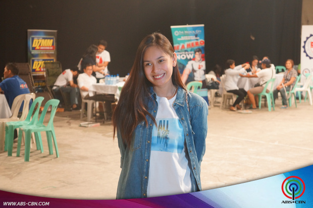 PHOTOS: All Of Me stars participate in DZMM's Dugong Alay, Dugong Buhay Bloodletting activity
