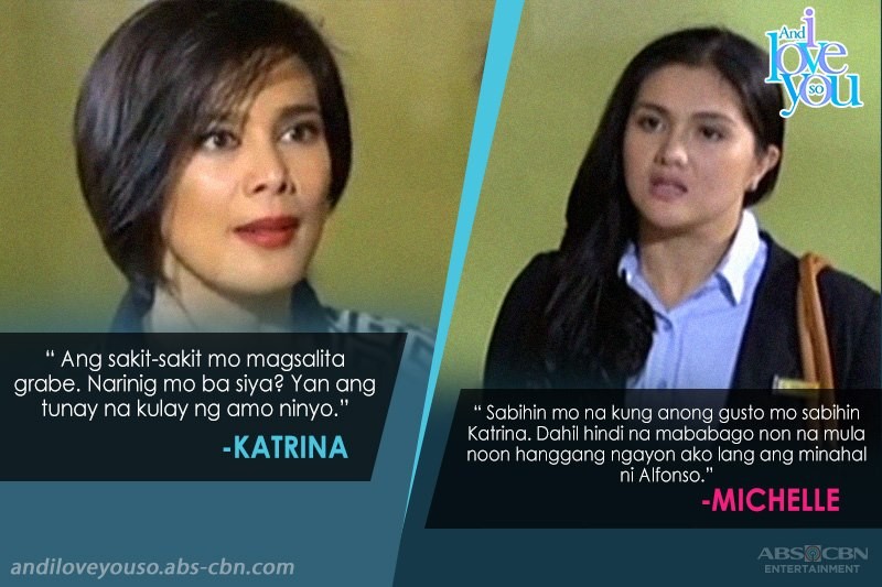 Michelle vs Katrina in And I Love You So