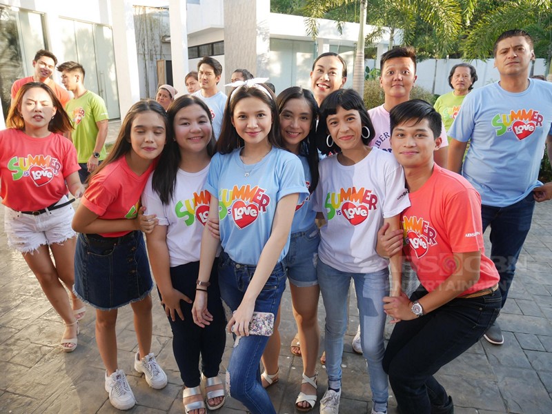 IN PHOTOS Kadenang Ginto Cast for ABSCBN’s “Summer Is Love” Station