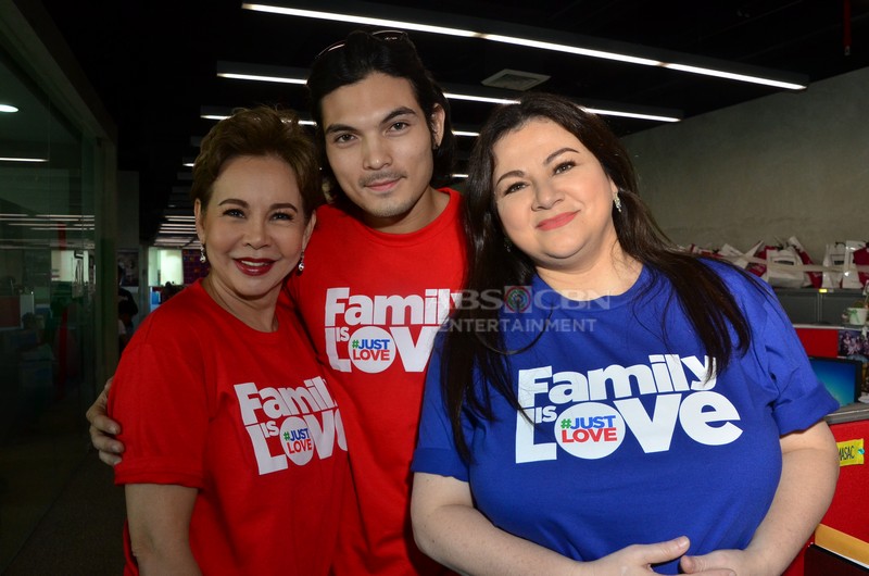 PHOTOS FamilyIsLove SID Shoot with the cast of Los Bastardos ABSCBN Entertainment