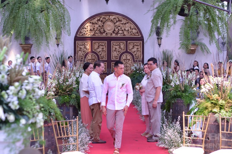 BehindTheScenes Pasilip sa naganap na kasalan nina Isagani at Isay