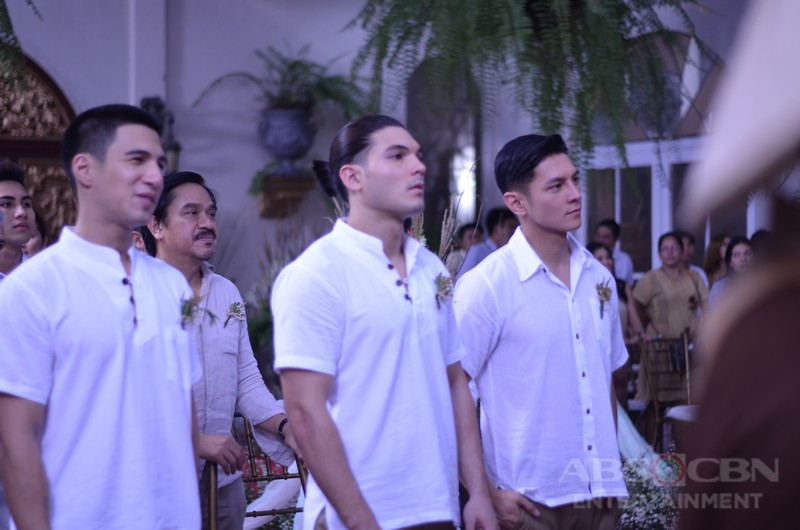 BehindTheScenes Pasilip sa naganap na kasalan nina Isagani at Isay