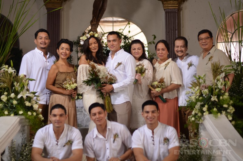 BehindTheScenes Pasilip sa naganap na kasalan nina Isagani at Isay