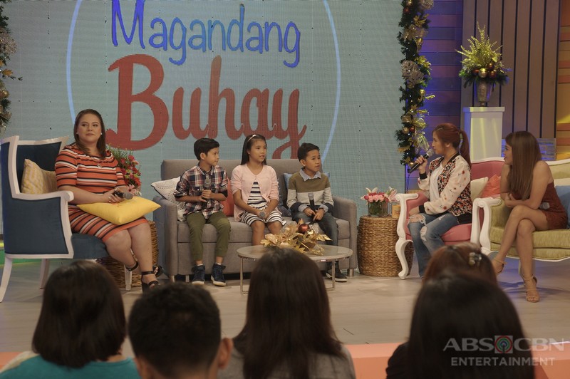 PHOTOS: Magandang Buhay with Lyca, Esang, Elha and The Voice Kids ...