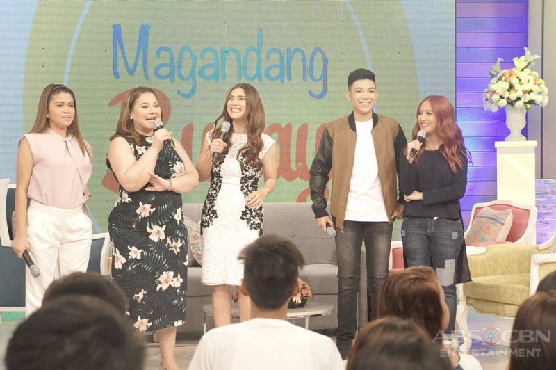 PHOTOS: Magandang Buhay with Vina Morales and Darren Espanto | ABS-CBN ...