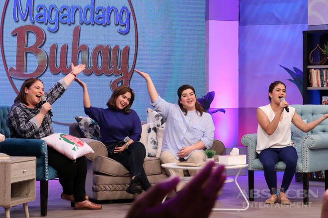 PHOTOS Magandang Buhay with DJ Cha Cha Nadia Montenegro ABS