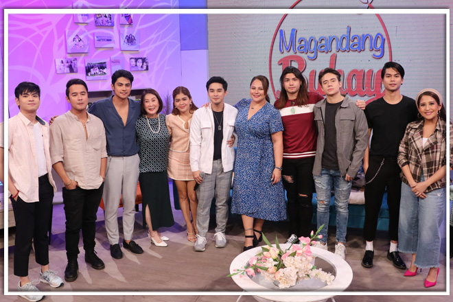 PHOTOS: Magandang Buhay with G Boys and Pamilya Ko Boys | ABS-CBN ...