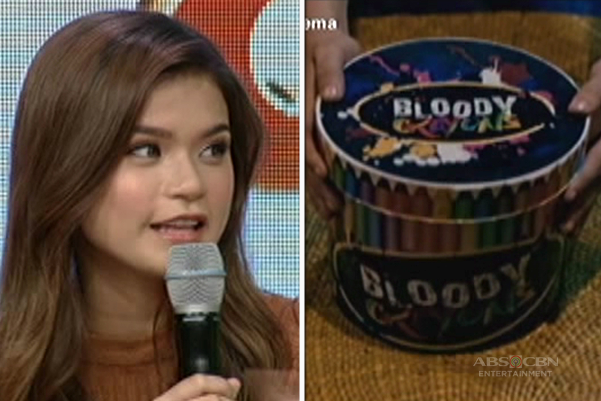 Maris explains the "Bloody Crayons" game ABSCBN Entertainment