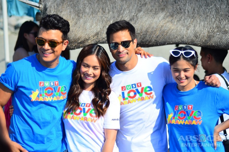 PHOTOS Just Love Araw Araw with the stars of ABSCBN's