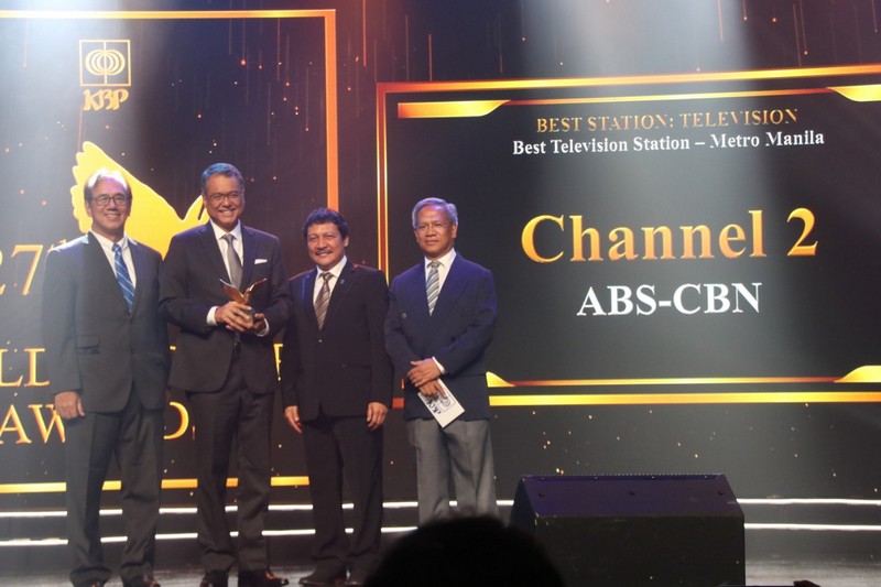 ABSCBN, named Best TV Station in 27th KBP Golden Dove Awards ABSCBN