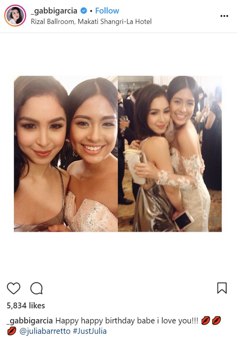 21 Photos of 'Longtime BFFs' Julia Barretto & Gabbi Garcia | ABS-CBN ...