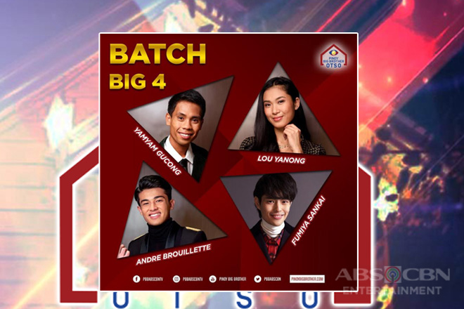 Fumiya Lou And Andre Join Yamyam In ‘pbb Otso Big Four Abs Cbn Entertainment