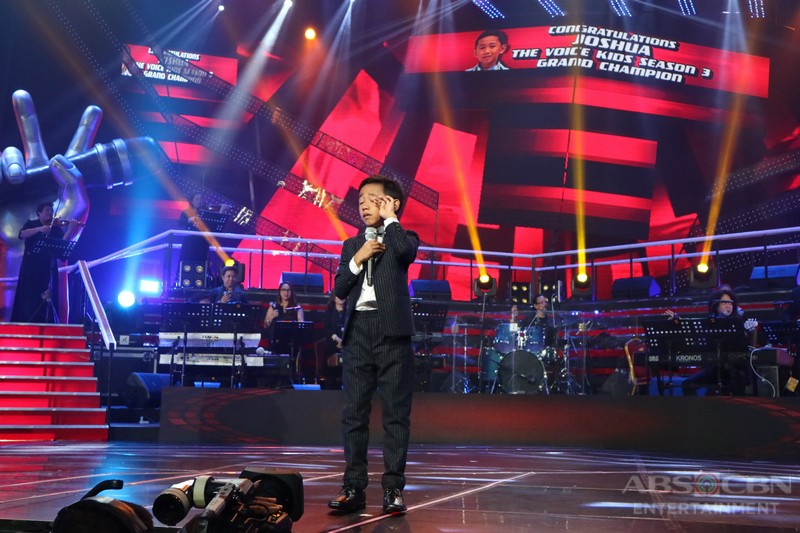 PHOTOS: The Voice Kids Philippines Season 3: Joshua of Team Lea Winning Moments