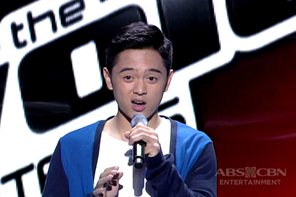 The Voice Teens Philippines Blind Audition Jeremy Glinoga Ikaw ABS