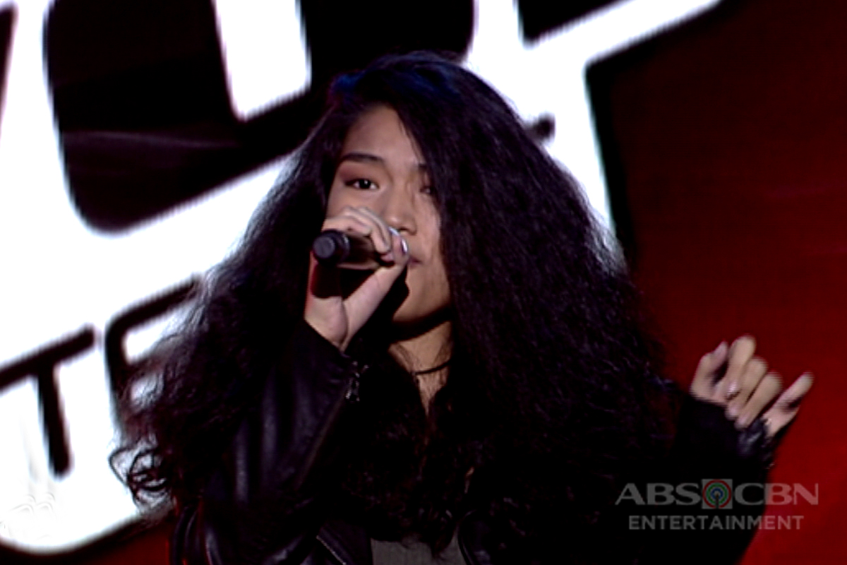 The Voice Teens Philippines Blind Audition Alessandra Galvez Oops I